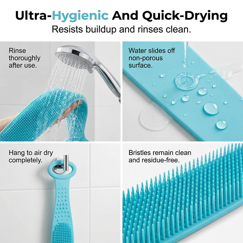 🔥Limited Time Promotion 🔥Dual-Sided Silicone Back Scrubber