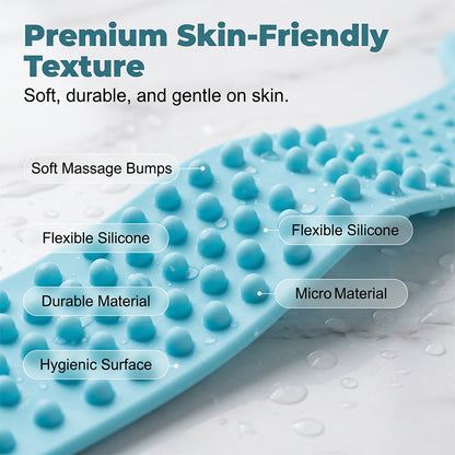 🔥Limited Time Promotion 🔥Dual-Sided Silicone Back Scrubber