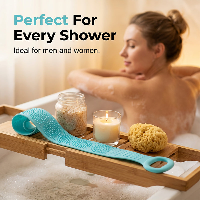 🔥Limited Time Promotion 🔥Dual-Sided Silicone Back Scrubber