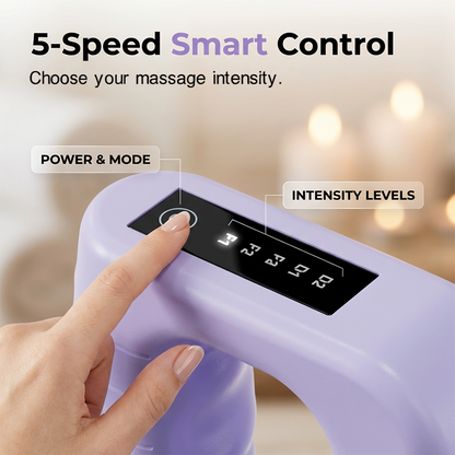 🚨 BLACK GONE! ACT FAST ⚡2026 New Fascia Ring R10™ 🔥 Cordless Waist & Back Muscle Recovery Massager | Adjustable Fit Up to 55'