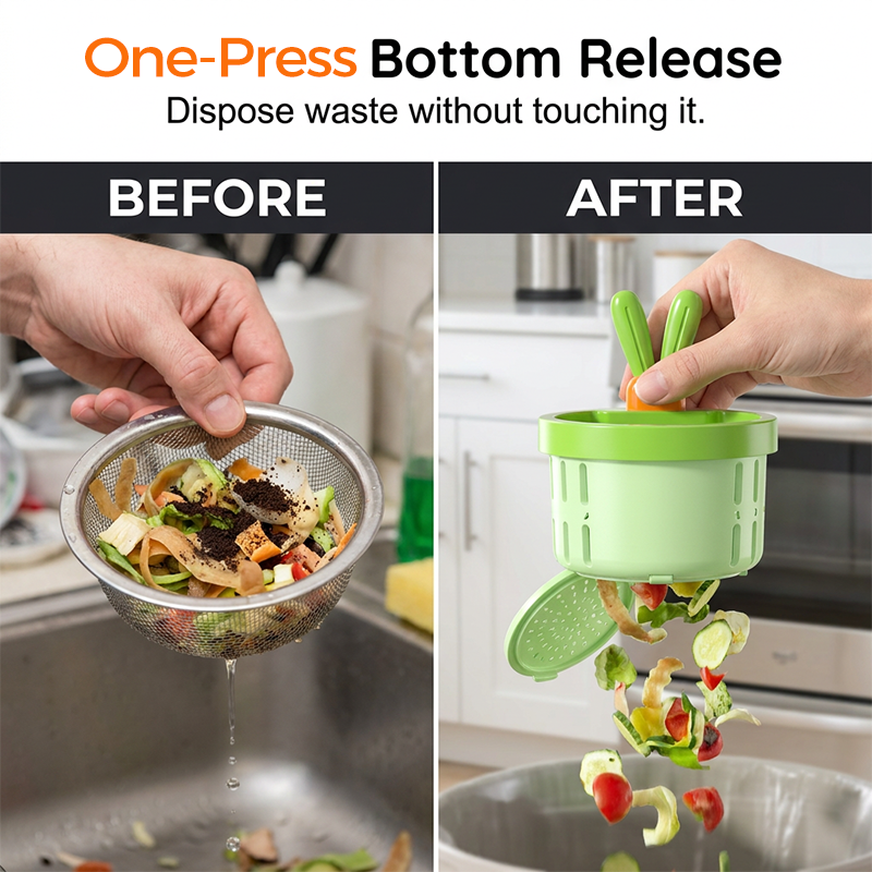 🔥LAST DAY 50% OFF -🧺✨ Portable strainer basket for the kitchen 🍃