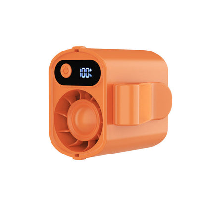 Portable Clip-On Waist Fan with Digital Display