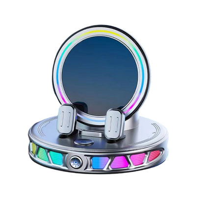 📱50% OFF NOW! RGB Car Phone Mount‑ Auto‑Clamping Wireless Charging Phone Holder, Colorful Light Dashboard Mount, One‑Hand Operation for Safe Driving