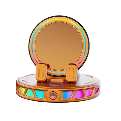 📱50% OFF NOW! RGB Car Phone Mount‑ Auto‑Clamping Wireless Charging Phone Holder, Colorful Light Dashboard Mount, One‑Hand Operation for Safe Driving