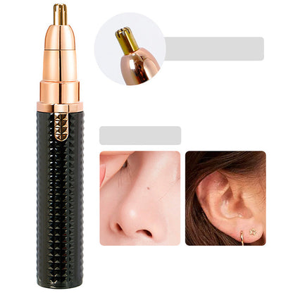 ⏰Portable Electric Eyebrow Trimmer – Interchangeable Heads 🪒
