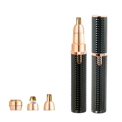 ⏰Portable Electric Eyebrow Trimmer – Interchangeable Heads 🪒