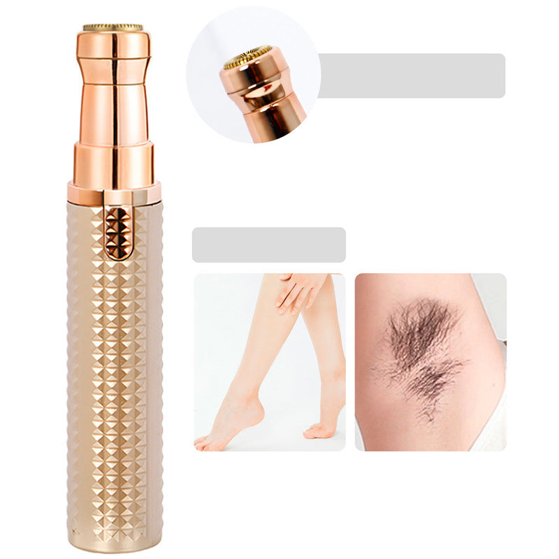 ⏰Portable Electric Eyebrow Trimmer – Interchangeable Heads 🪒