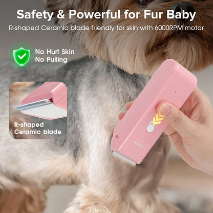 ⏰ 50% OFF FLASH SALE! Quiet Cordless Pet Clipper – Low Vibration, No Noise 😺🔇 【Today Only】