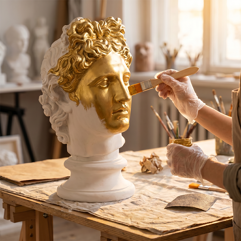 ⏰High Adhesion Multi-Surface Gold Foil Paint💛🖌️
