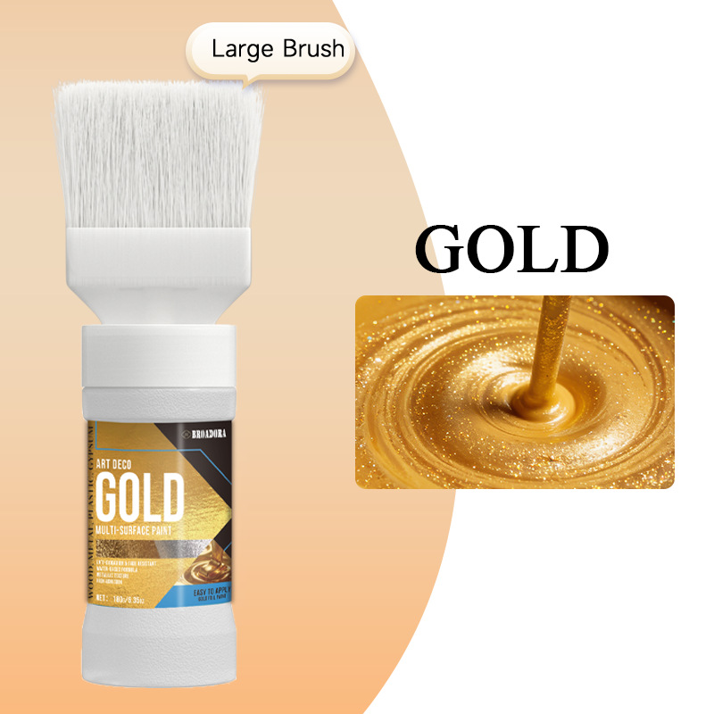 ⏰High Adhesion Multi-Surface Gold Foil Paint💛🖌️