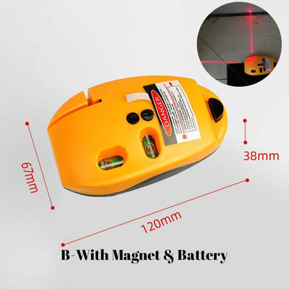 🥳2026 HOT SALE🥳💞50K+ SOLD!🔨🌟 50% OFF! 90° Infrared Level – Bright laser, right angle precision. Perfect for tiling, framing & hanging art. Level up your DIY game! 🖼️✨