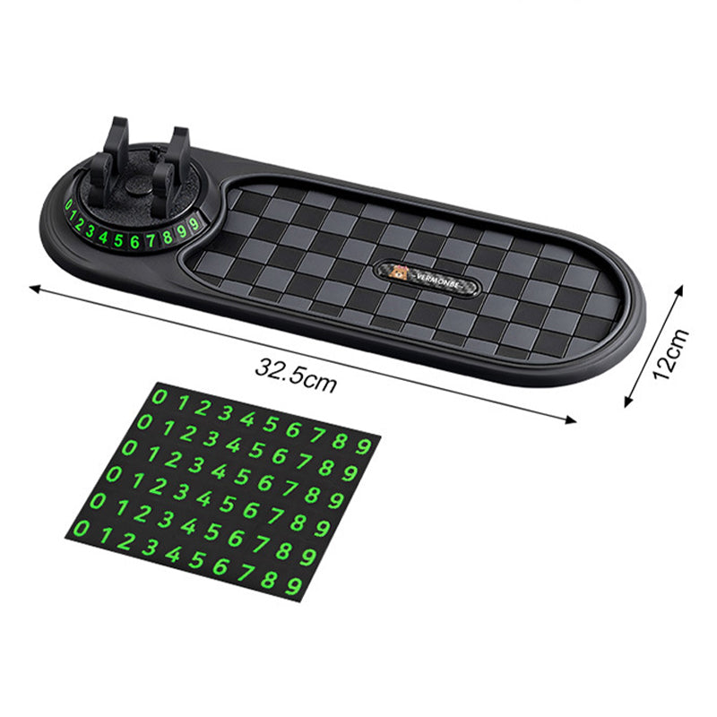 🚗📱Car Dashboard Anti-Slip Mat with Phone Holder – Stable Grip, Universal Fit, Keeps Essentials Secure