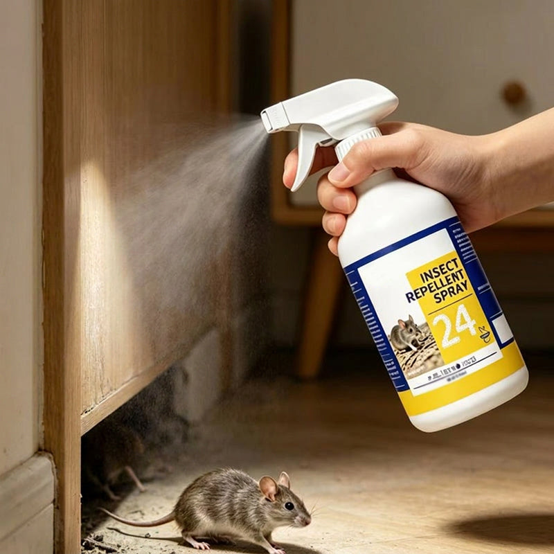 ✨All-Purpose Rodent Repellent Spray – Non-Toxic Safe Indoor Mouse Deterrent