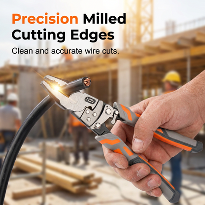 🔧 49% OFF NOW! ⚡ Ratchet Lineman's Pliers – Cut, Strip, Grip & Crimp – Self-Locking, Anti-Rust & All-in-One Electrician Essential 🛠️