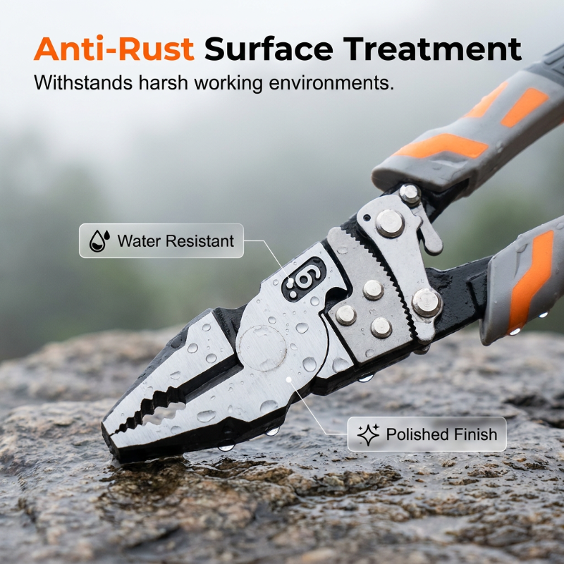 🔧 49% OFF NOW! ⚡ Ratchet Lineman's Pliers – Cut, Strip, Grip & Crimp – Self-Locking, Anti-Rust & All-in-One Electrician Essential 🛠️