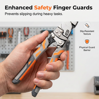 🔧 49% OFF NOW! ⚡ Ratchet Lineman's Pliers – Cut, Strip, Grip & Crimp – Self-Locking, Anti-Rust & All-in-One Electrician Essential 🛠️