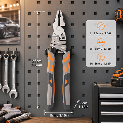 🔧 49% OFF NOW! ⚡ Ratchet Lineman's Pliers – Cut, Strip, Grip & Crimp – Self-Locking, Anti-Rust & All-in-One Electrician Essential 🛠️