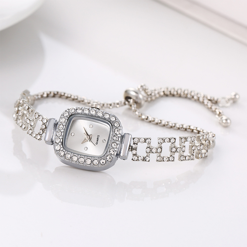 ⏳Time-Limited Special⏰Women Drawstring Bracelet Watch Square Quartz
