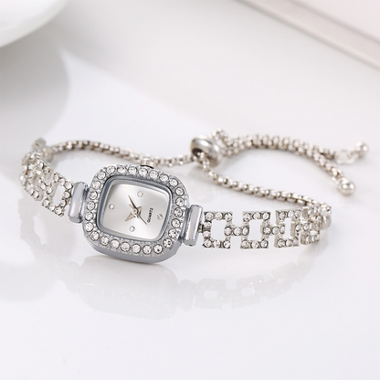 ⏳Time-Limited Special⏰Women Drawstring Bracelet Watch Square Quartz
