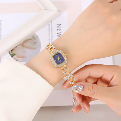 ⏳Time-Limited Special⏰Women Drawstring Bracelet Watch Square Quartz