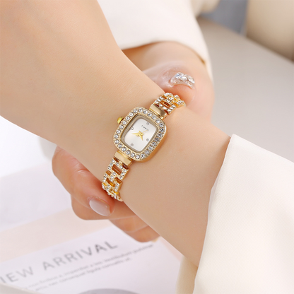 ⏳Time-Limited Special⏰Women Drawstring Bracelet Watch Square Quartz