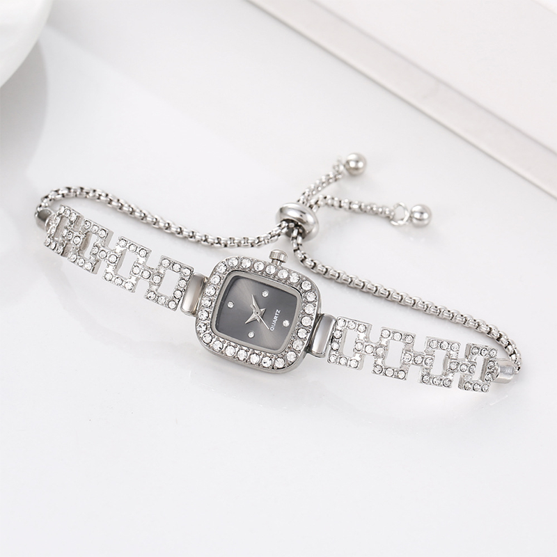 ⏳Time-Limited Special⏰Women Drawstring Bracelet Watch Square Quartz