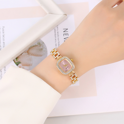 ⏳Time-Limited Special⏰Women Drawstring Bracelet Watch Square Quartz