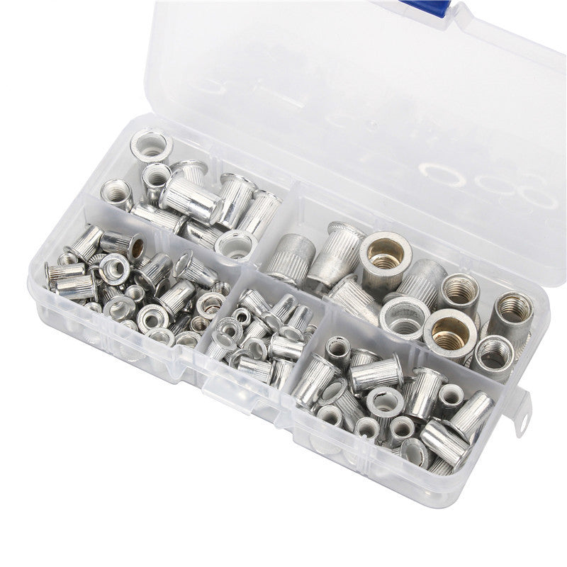 ✨ Flat Head Threaded Insert Nut Rivet Nuts Set – Multi-Size, Corrosion Resistant, Easy Install 🛠️