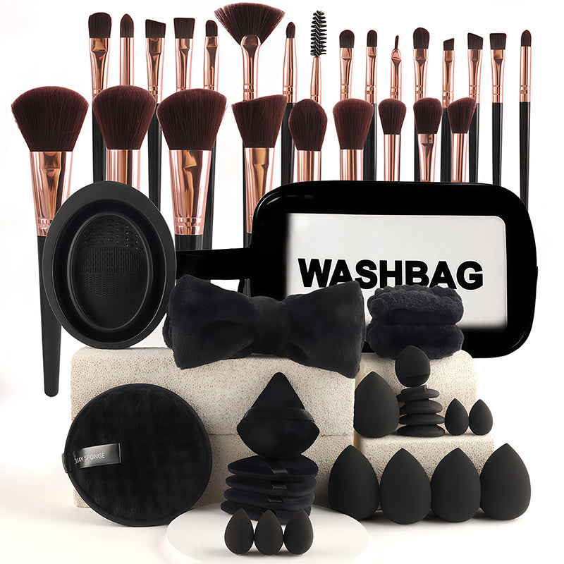 🎁Limited-Time 50% OFF!🔥50K+ SOLD!🔥All-in-One Makeup Brush & Sponge Set
