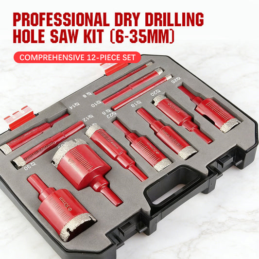 ⏳Time-Limited Special⏰Professional Dry Drilling Hole Saw Kit (6-35mm)