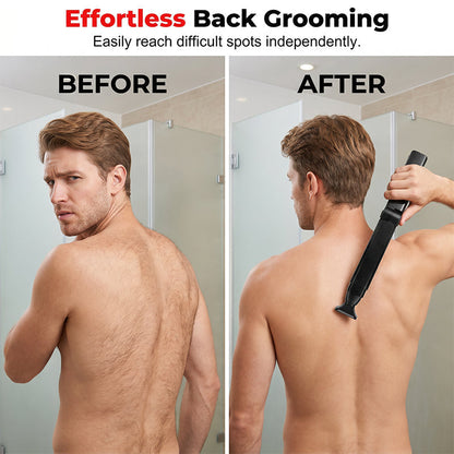 🔥Hot Sale 50% OFF🔥No More Nicks & Pulls! Reach-Anywhere Body Trimmer – Safe for Chest, Back & Below-the-Belt