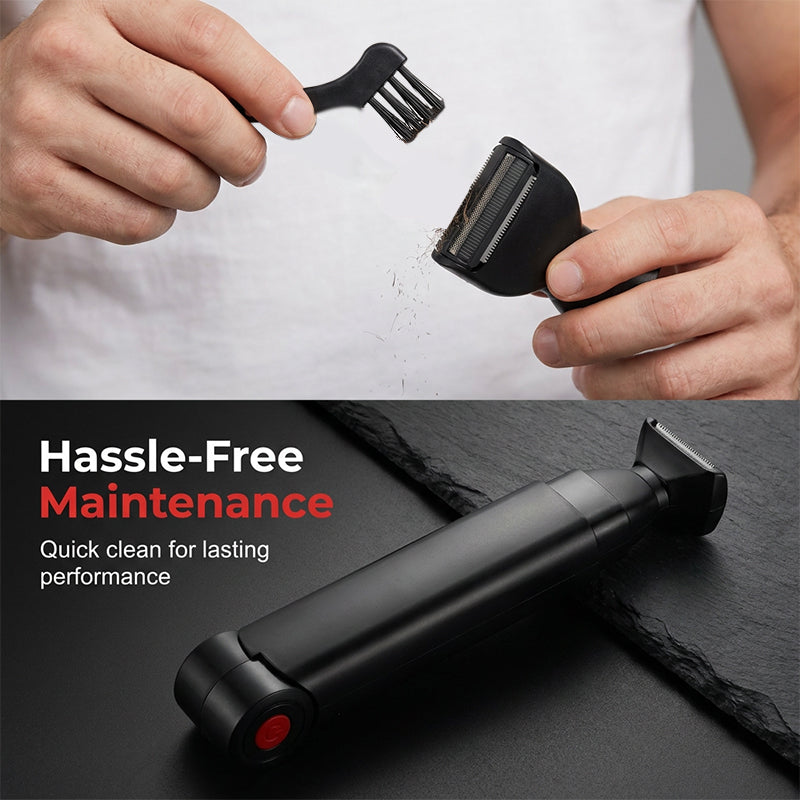 🔥Hot Sale 50% OFF🔥No More Nicks & Pulls! Reach-Anywhere Body Trimmer – Safe for Chest, Back & Below-the-Belt