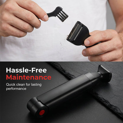 🔥Hot Sale 50% OFF🔥No More Nicks & Pulls! Reach-Anywhere Body Trimmer – Safe for Chest, Back & Below-the-Belt