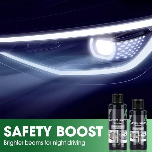 🚗💡Car Headlight Repair Polish – Restore Clarity & Night Visibility ✨🛡️