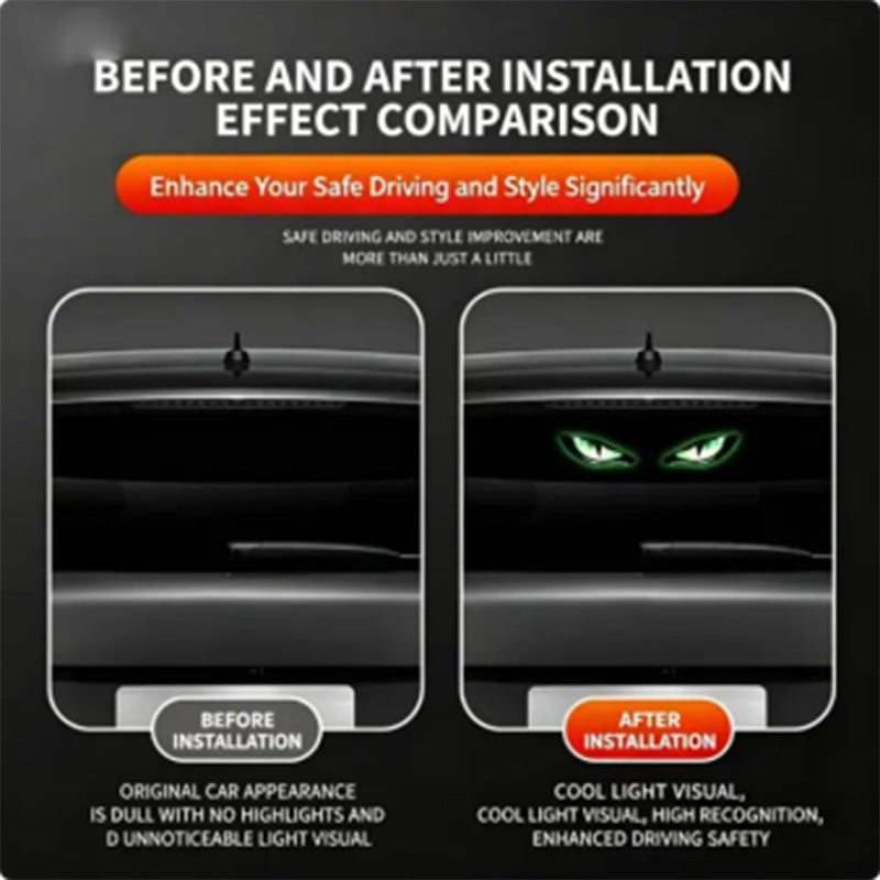 🚗🔆 Solar-Powered LED Car Warning Light –  Solar-powered, weatherproof, automatic activation at dark – for more safety on the roadside. 🔥🛡️