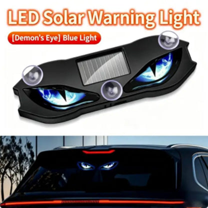 🚗🔆 Solar-Powered LED Car Warning Light –  Solar-powered, weatherproof, automatic activation at dark – for more safety on the roadside. 🔥🛡️