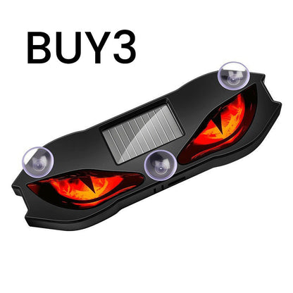 🚗🔆 Solar-Powered LED Car Warning Light –  Solar-powered, weatherproof, automatic activation at dark – for more safety on the roadside. 🔥🛡️