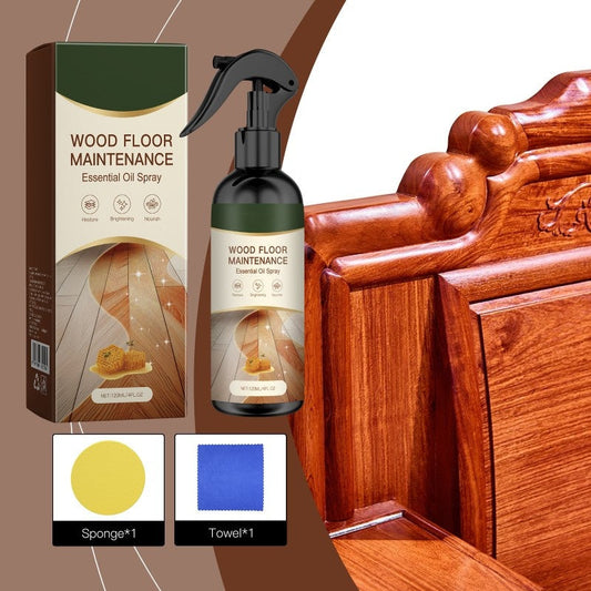 Natural Beeswax Wood Floor Maintenance Renewal Spray