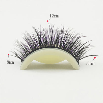 👁️Reusable Self-Adhesive False Eyelashes – 3-Pair Glue-Free Lash Set💕