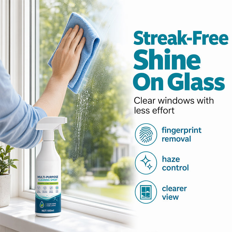 ✨Multi-Purpose Household Cleaning Spray - All-Surface Fast Stain Remover 🏡