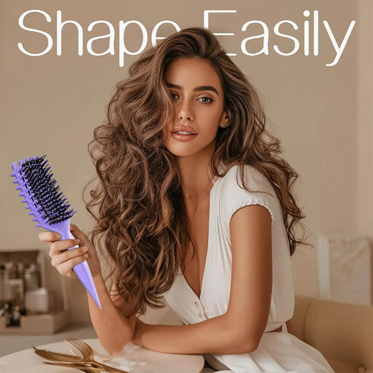 Ventilated Detangling Brush for Curly Hair