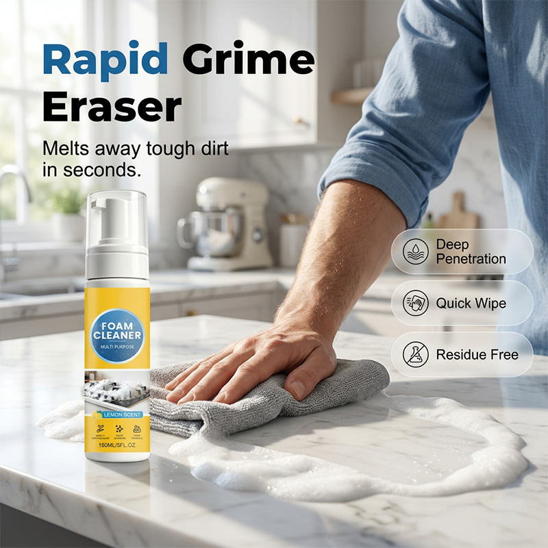 Multi-Purpose Foam Cleaner for Kitchen & Home