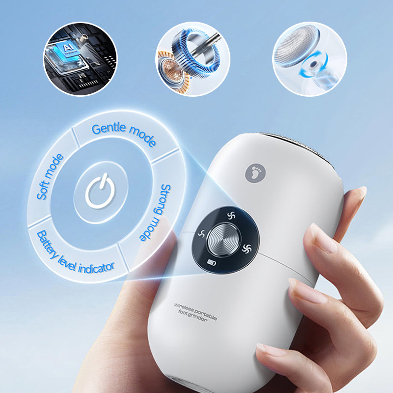 Rechargeable Electric Foot Grinder