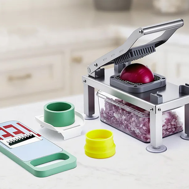 🔥50% OFF🥔Multifunctional 9-Blade Food Chopper with Storage Container