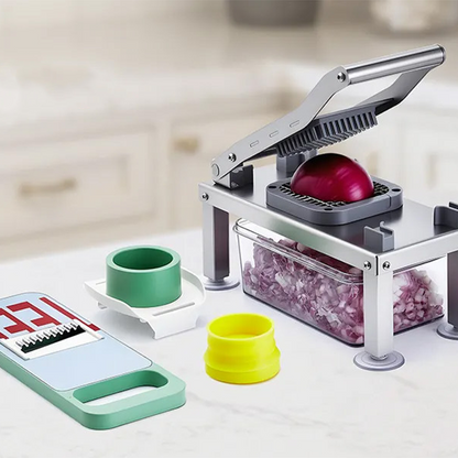 🔥50% OFF🥔Multifunctional 9-Blade Food Chopper with Storage Container