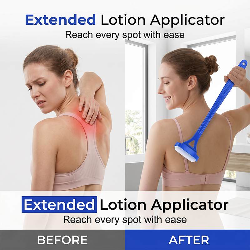 Long Reach Back Cream Applicator Roller
