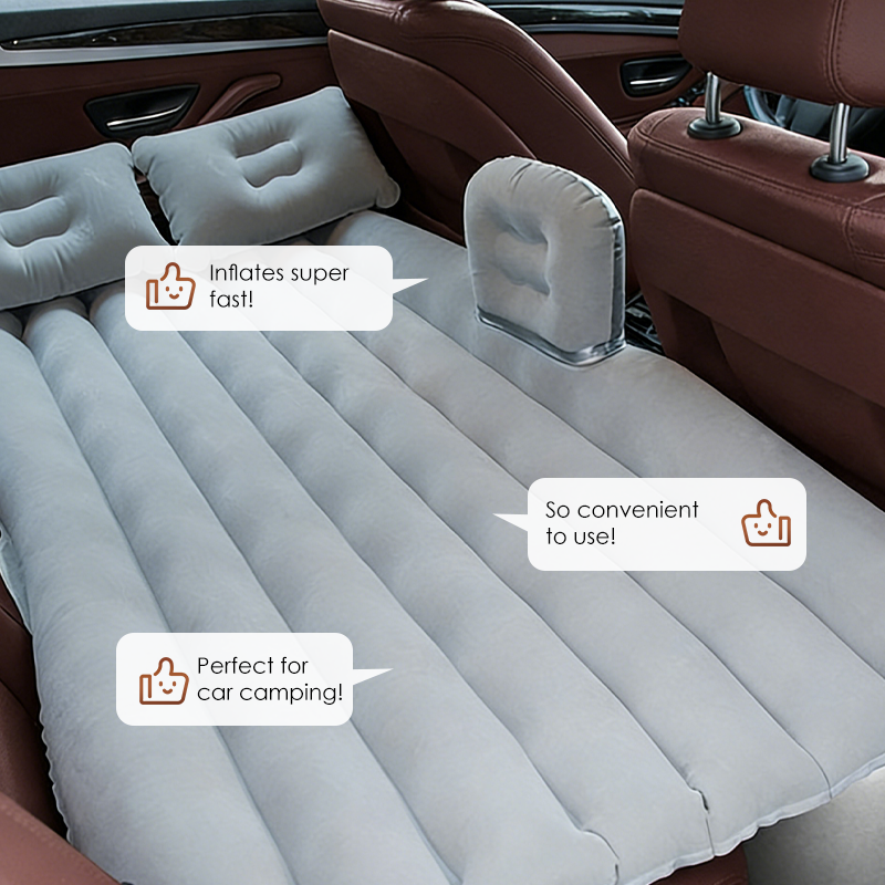 ⏰Inflatable Car Air Mattress Travel Bed
