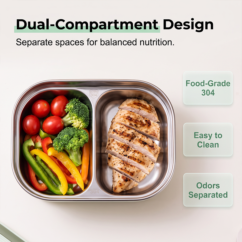 ⏰Portable Electric Heated Lunch Box Water-Free Food Warmer