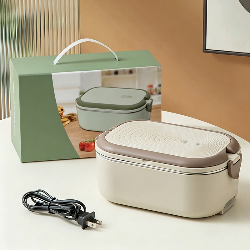 ⏰Portable Electric Heated Lunch Box Water-Free Food Warmer