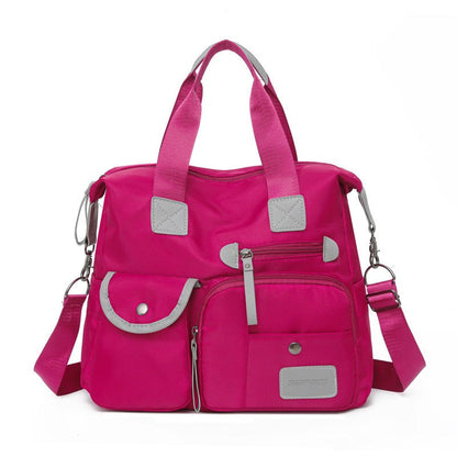 🥳2026 HOT SALE🥳💞50K+ SOLD!👜🌟 50% OFF! Large Waterproof Tote Bag – Spacious main compartment, multiple pockets & 3 carrying ways. Lightweight Oxford fabric – perfect for work, shopping & travel! 💪✨